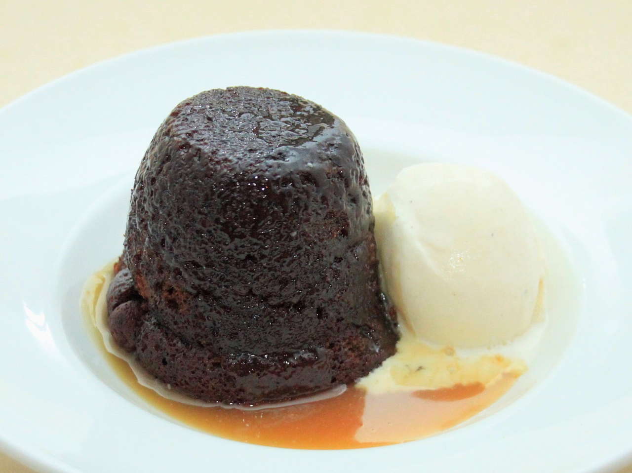 Sticky Date Pudding with salted caramel